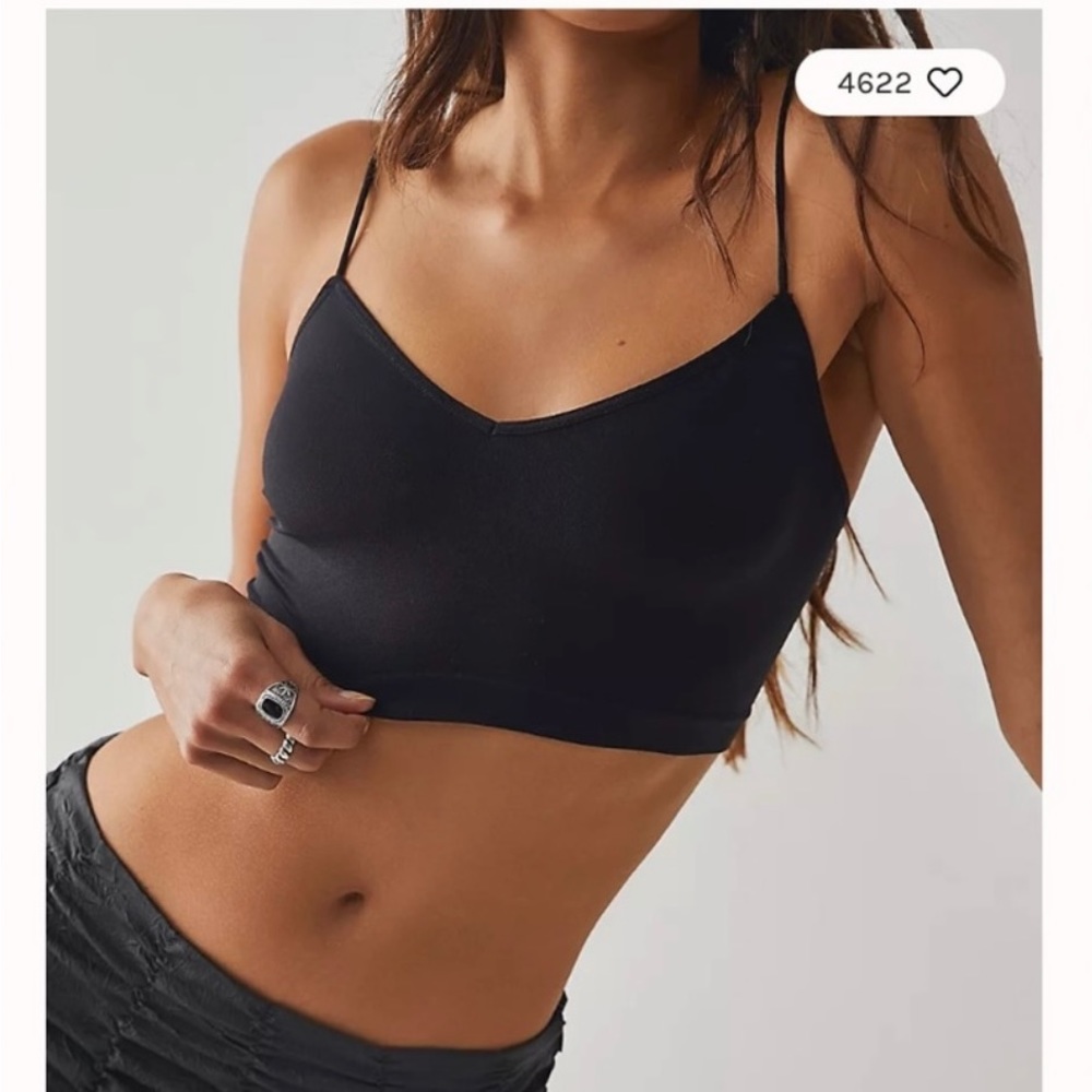 NWOT: Free People Sweetheart Brami Seamless Size Medium